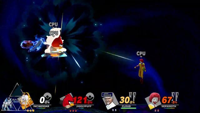 Smash Mods Ultimate: Viewer Request Garfield vs Red vs Col. Sanders vs Ronald McDonald смотреть онлайн