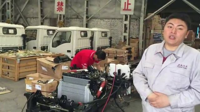 Jinbei Truck - JBC Truck - Inspection before shipping смотреть онлайн