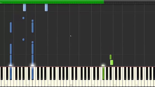 FNAF 3 Song - Die In A Fire - The Living Tombstone - Piano Tutorial By Amosdoll - Synthesia