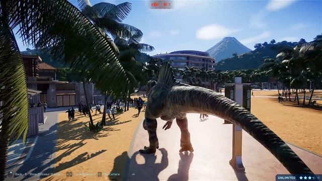 2 Baryonyx & 2 Spinosaurus Breakout & Fight! Jurassic World Evolution Mods (4K 60FPS) смотреть онлайн