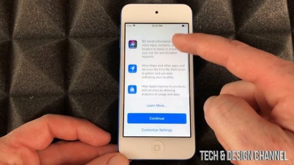 iPod touch 7th gen SetUp Manual Guide