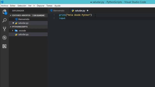 18.-Ejecutar Scripts de Python en Windows смотреть онлайн