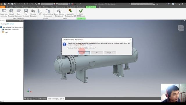 Create an Equipment (Heat exchanger) in AutoCAD Plant 3D смотреть онлайн