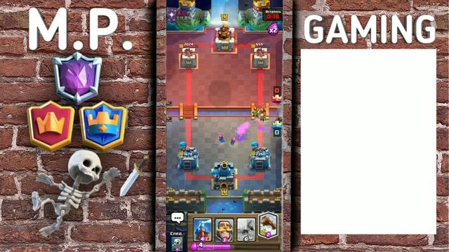 Арбалет 2.9(3.0 с рыцарем). Глобальный турнир 23 победы. Clash Royale. смотреть онлайн