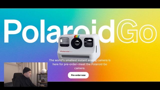 これは買います。ポラロイド新製品 Polaroid Go【Vlog Episode_151】 смотреть онлайн