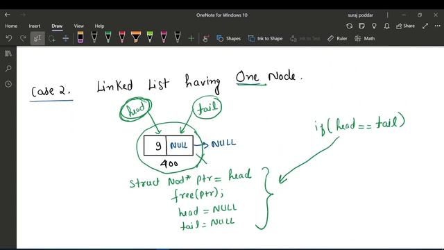 Deleting first node from the linked list with code смотреть онлайн