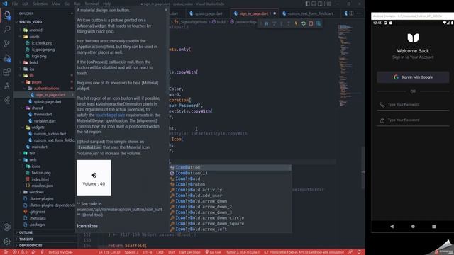 Part 1 | Spatuu - Sign In & Sign Up Page - Flutter UI - Speed Code смотреть онлайн