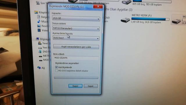 TEYP NEDEN USB OKUMAZ FLASH BELLEK SEÇER смотреть онлайн
