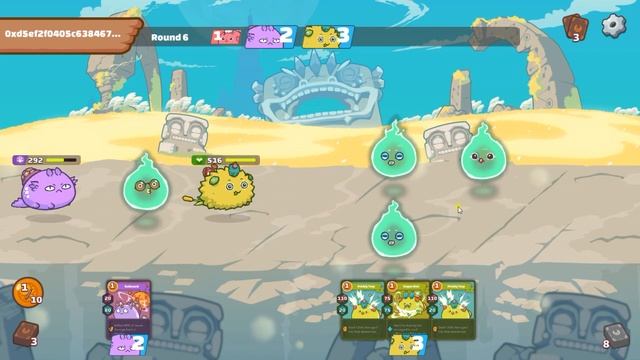 Axie Infinity - играем на рейтинге 1800 и зарабатываем по 10 банок за бой!
