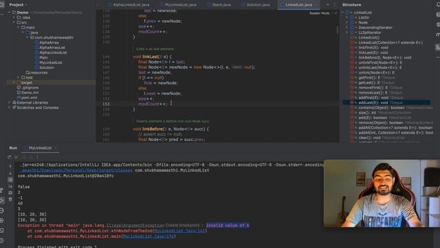 020 - Linked List - Java Source Code for Linked List Internal Implementation смотреть онлайн