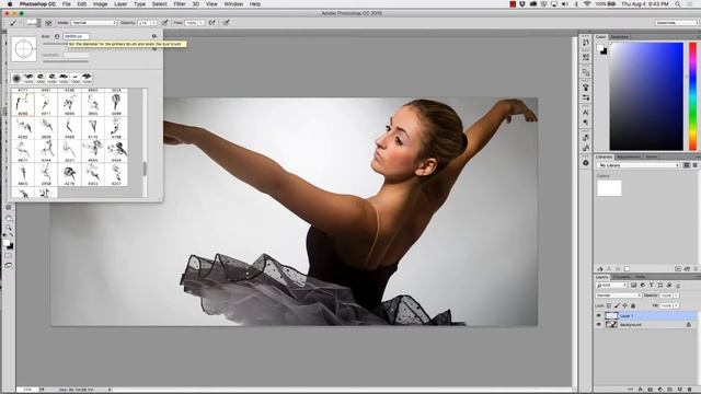 How to use Photoshop brushes of Smoke Trail смотреть онлайн