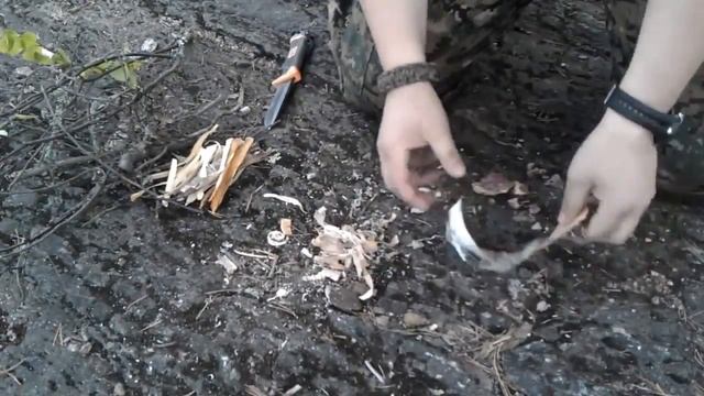 Как разжечь костер без спичек. смотреть онлайн