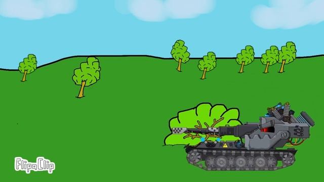 Ваффеннтрагер Е100 vs шесть КВ-44 ! смотреть онлайн