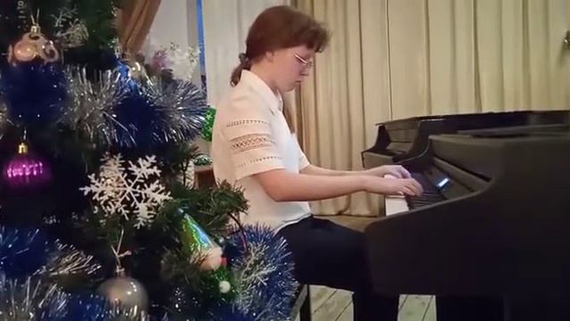 Новогоднее поздравление от Тимошенко Алины Б. Барток "Пьеса" смотреть онлайн