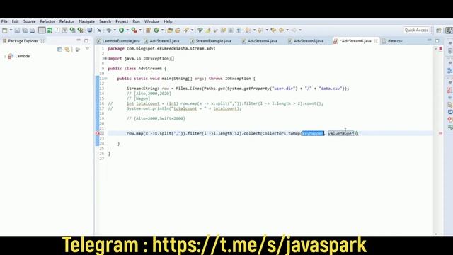 Java 8 Stream || File Operations || Example (part 2) - 17 смотреть онлайн