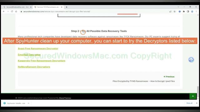 Remove and Decrypt RYUK Ransomware (.RYKCRYPT Virus) смотреть онлайн