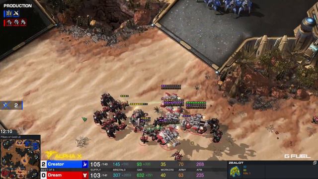 StarCraft 2 - CREATOR vs DREAM - Alpha X Series Special #16 | Ro4 смотреть онлайн