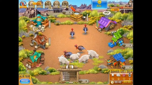 Веселая ферма 3. Американский пирог, 73 уровень смотреть онлайн