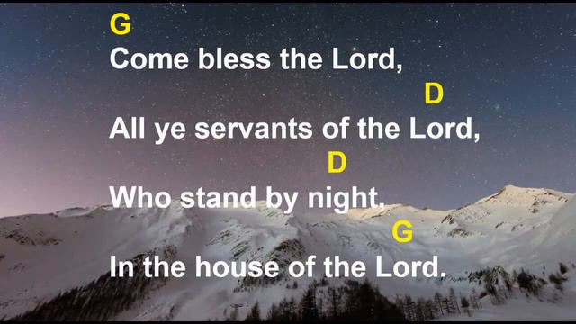 COME BLESS THE LORD | SIMPLE GUITAR CHORDS WITH LYRICS смотреть онлайн