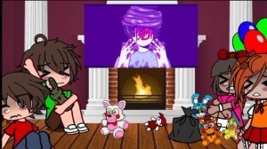 ♥︎♥︎Fnaf 4 kids react to Evan (C.C.) memes♥︎♥︎