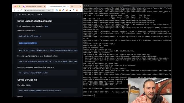 Guide To Setup | Persistence Validator Node (Manually) смотреть онлайн