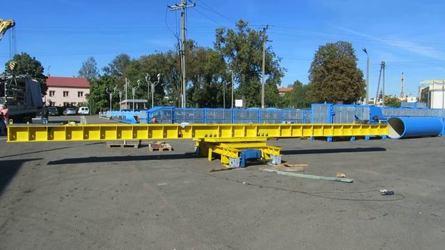 Транспортное оборудование для участка нанесения ППУ покрытия на трубы среднего и большого диаметра