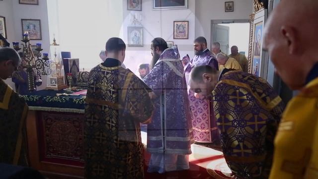 Литургия в храме Святой Праведной Анны д. Мижеричи. Мгновения праздника смотреть онлайн