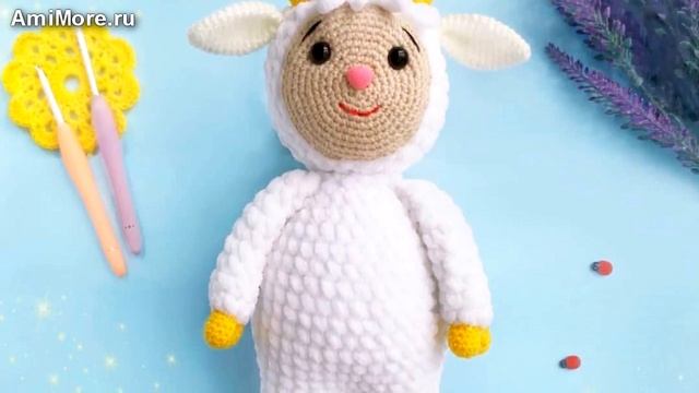 Амигуруми: схема Козлёнок Тимка. Игрушки вязаные крючком - Free crochet patterns. смотреть онлайн