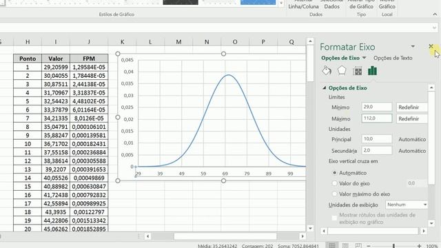 Curva da Distribuição Normal no Excel (Gráfico com 1 e 2 curvas) смотреть онлайн