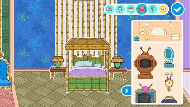 ПОВТОРЯЕМ ДОМ СКВИДВАРДА из ГУБКА БОБ в ТОКА БОКА!!! SpongeBob Toca Life World смотреть онлайн
