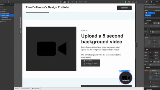 Easy Webflow video pop-up for design portfolio смотреть онлайн
