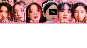 Queencard - (G)I-DLE Karaoke [ You as a member ]