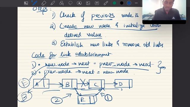 Insert a node after a given node in a linked list смотреть онлайн