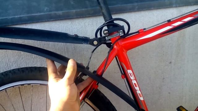 Установка новой камеры и заднего крыла Trix на Stels navigator 600! смотреть онлайн