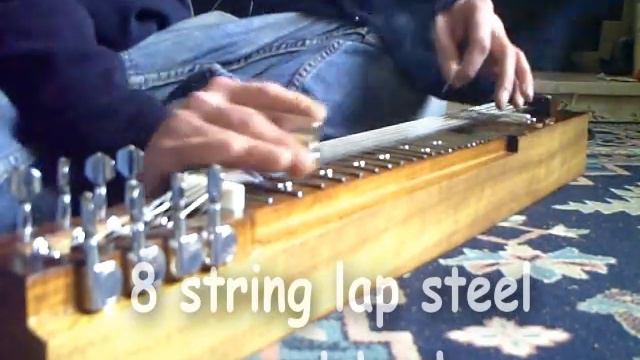 homemade 8 string lap steel guitar смотреть онлайн