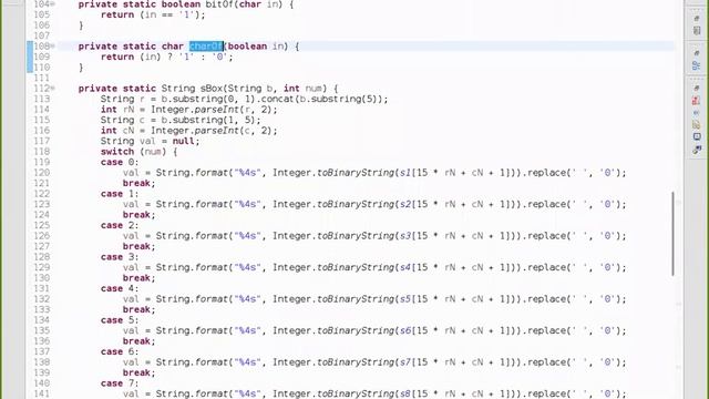 DES Encryption in Java смотреть онлайн