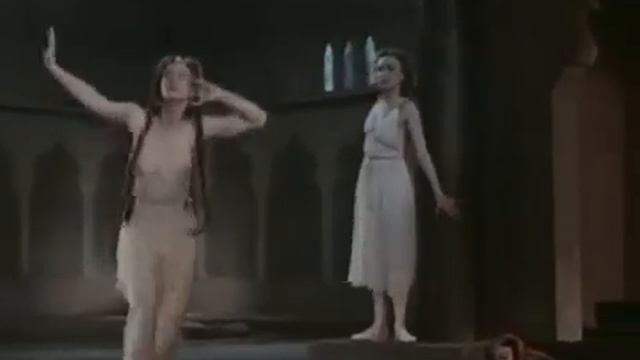 "Бахчисарайский фонтан" . Сцена гибели Марии, Мария -Галина Уланова, Зарема- Майя Плисецкая смотреть онлайн