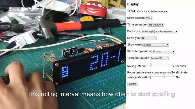 DIY ESP8266 WiFi LED Matrix Clock, Arduino, MAX 7219 , NodeMCU v3, NTP Clock смотреть онлайн