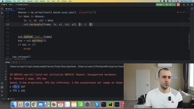 Object Detection with YOLO v8 on Mac M1 | Opencv with Python tutorial смотреть онлайн