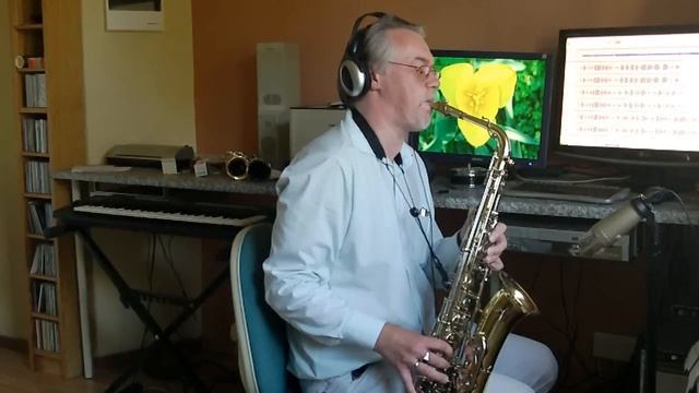 Aquilasax C-Melody - Lebayle #9 - "My Town" смотреть онлайн