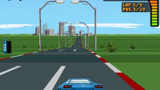 16 Bit Rally: Is a surprisingly enjoyable, albeit basic racer смотреть онлайн