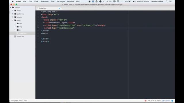 Login with Facebook using Cordova | PhoneGap смотреть онлайн