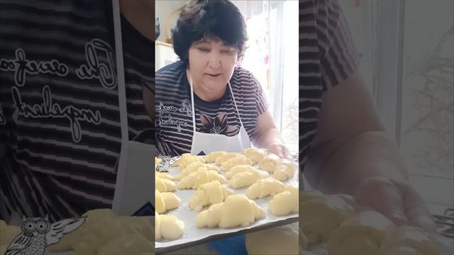 Смачні та пухкі марципани (рогалики)👌 смотреть онлайн