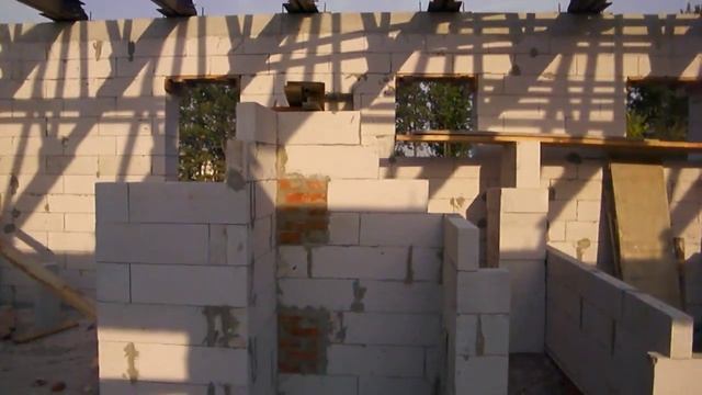 Строительство жилого одноэтажного дома по нашему проекту "Дом в саду" смотреть онлайн