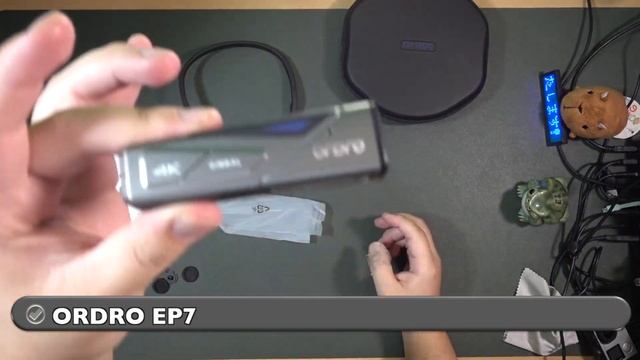 ORDRO EP7 ミニボディカメラ 4Kジンバルスタビライザー内蔵 01Unboxing(開封の儀)と動作チェック смотреть онлайн