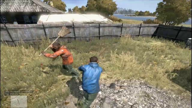 DayZ Standalone 0.53 Весло VS Метла смотреть онлайн