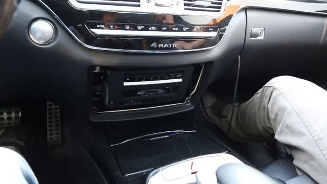 Mercedes S-Class 2007-2013 (W221) InDash Phone Holder Installation by GTA Car Kits смотреть онлайн