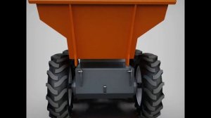 Быстросъемное крепление кузова минидумпера (Mini Dumper, Muck-Truck). Проект "Пахом".