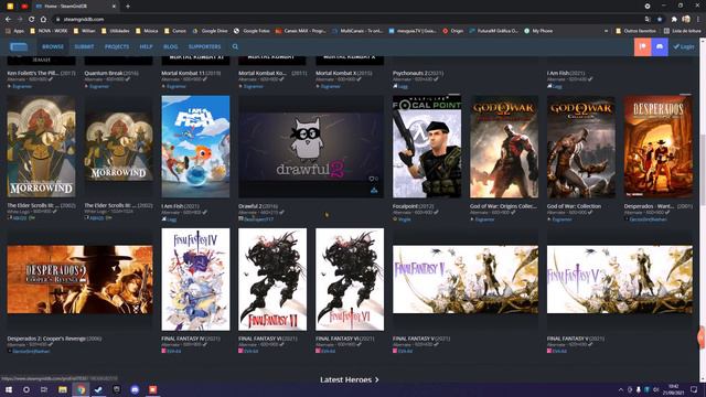 Deixe os jogos instalados do seu PC bonito e organizado desse Jeito - Steam смотреть онлайн