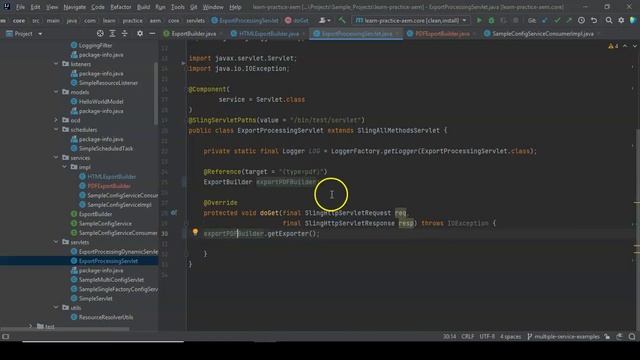 AEM in Action - Multiple implementation of the Services смотреть онлайн
